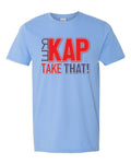 David Kaplan REKAP Take That! - Light Blue T-Shirt product image 1, provided for visual reference and product detail review