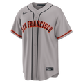 Nike Men San Francisco Giants Road Replica Team Jersey-Gray product image 1, provided for visual reference and product