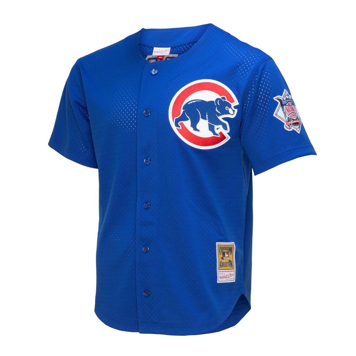 Ryne Sandberg Chicago Cubs Mitchell & Ness Royal 1997 Batting Practice Jersey product image 2, provided for visual reference