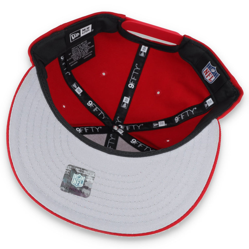 New Era Men San Francisco 49ers Script Snapback Hat product image 3, provided for visual reference and product detail review