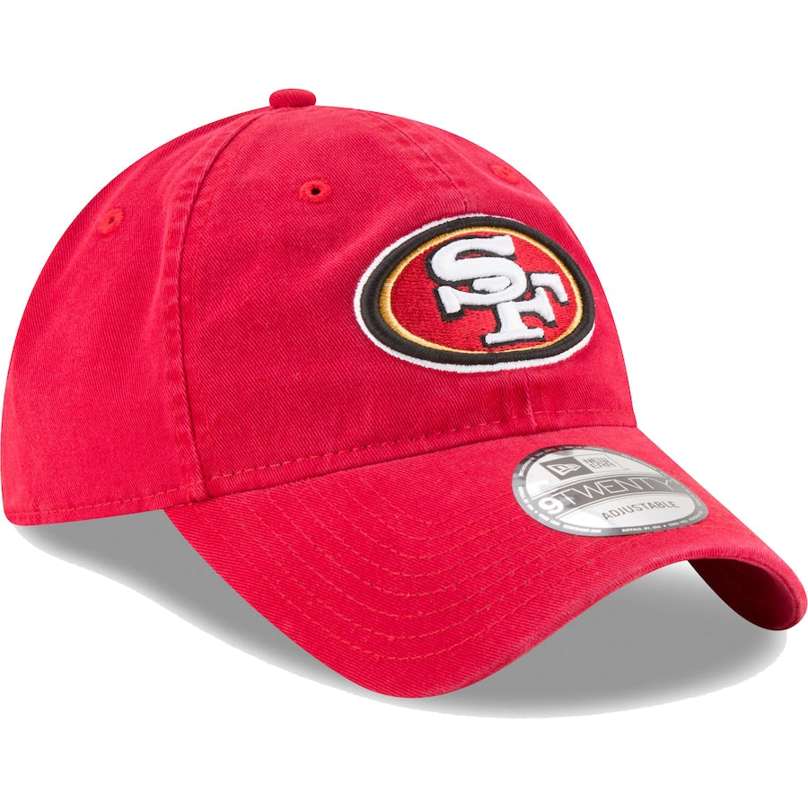 San Francisco 49Ers New Era Core Classic 9Twenty Adjustable Hat product image 2, provided for visual reference and product
