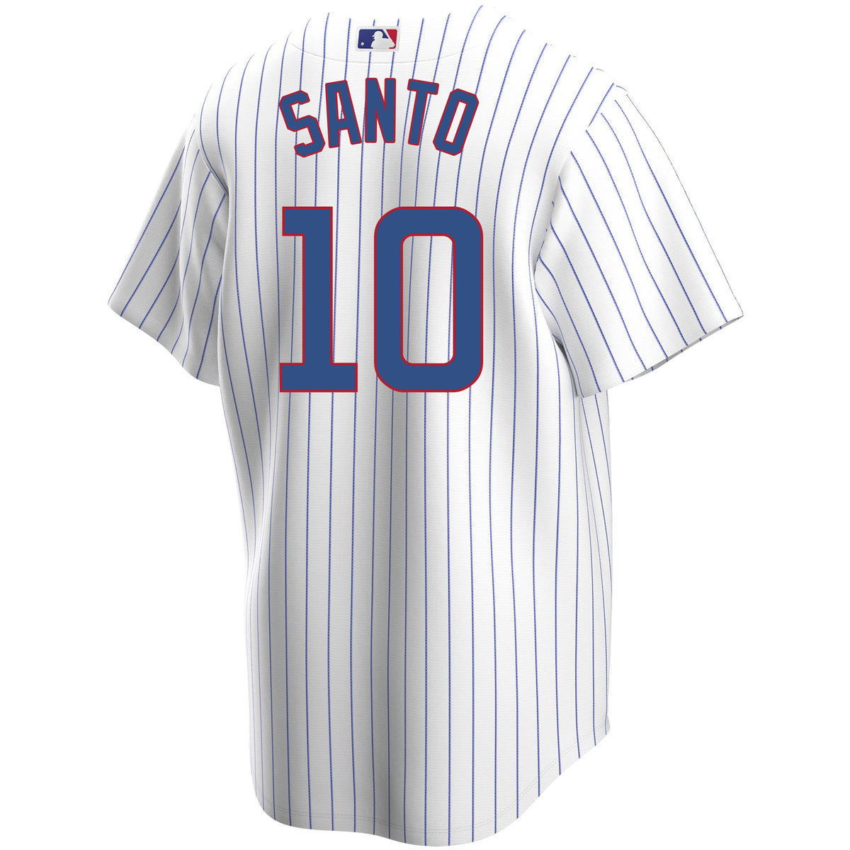 Ron Santo Chicago Cubs Home Pinstripe Men Replica Jersey product image 2, provided for visual reference and product detail