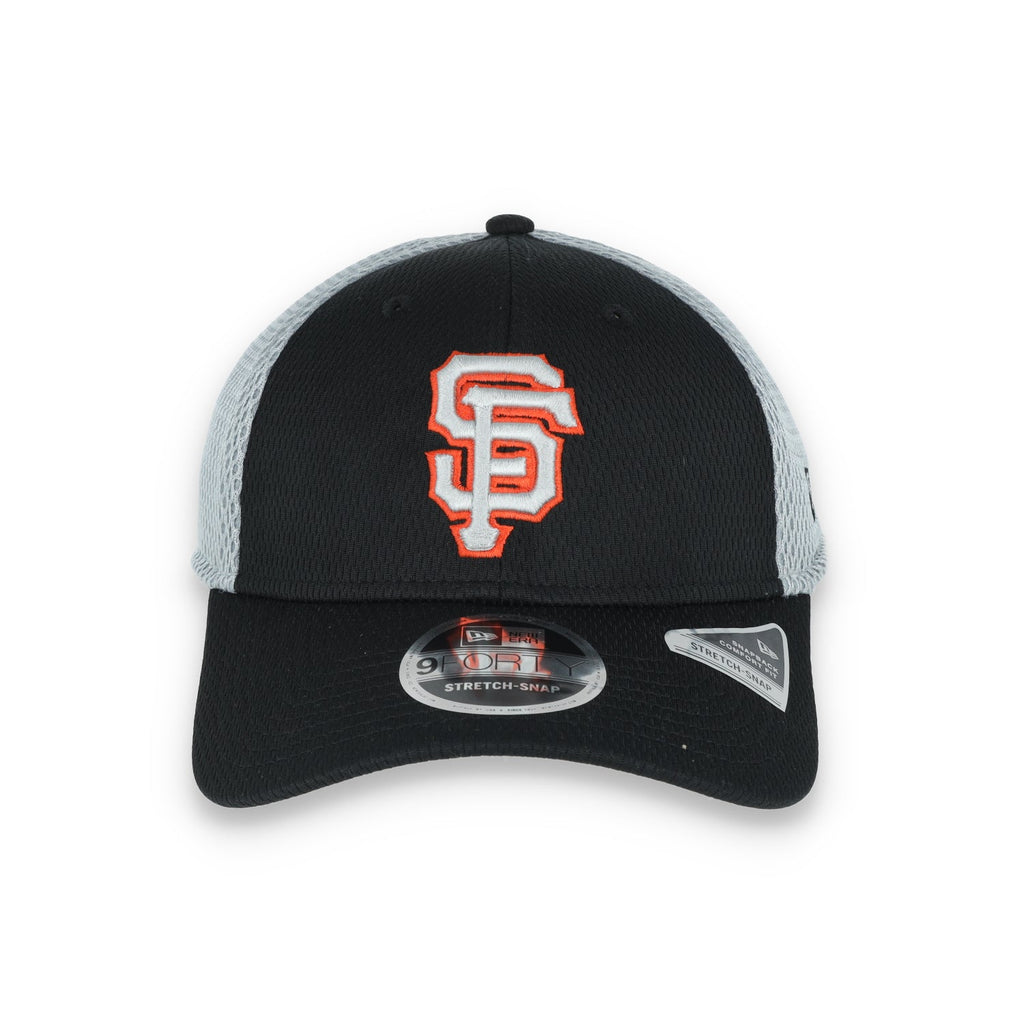 New Era San Francisco Giants Outline 9FORTY Stretch-Snap Hat product image 2, provided for visual reference and product