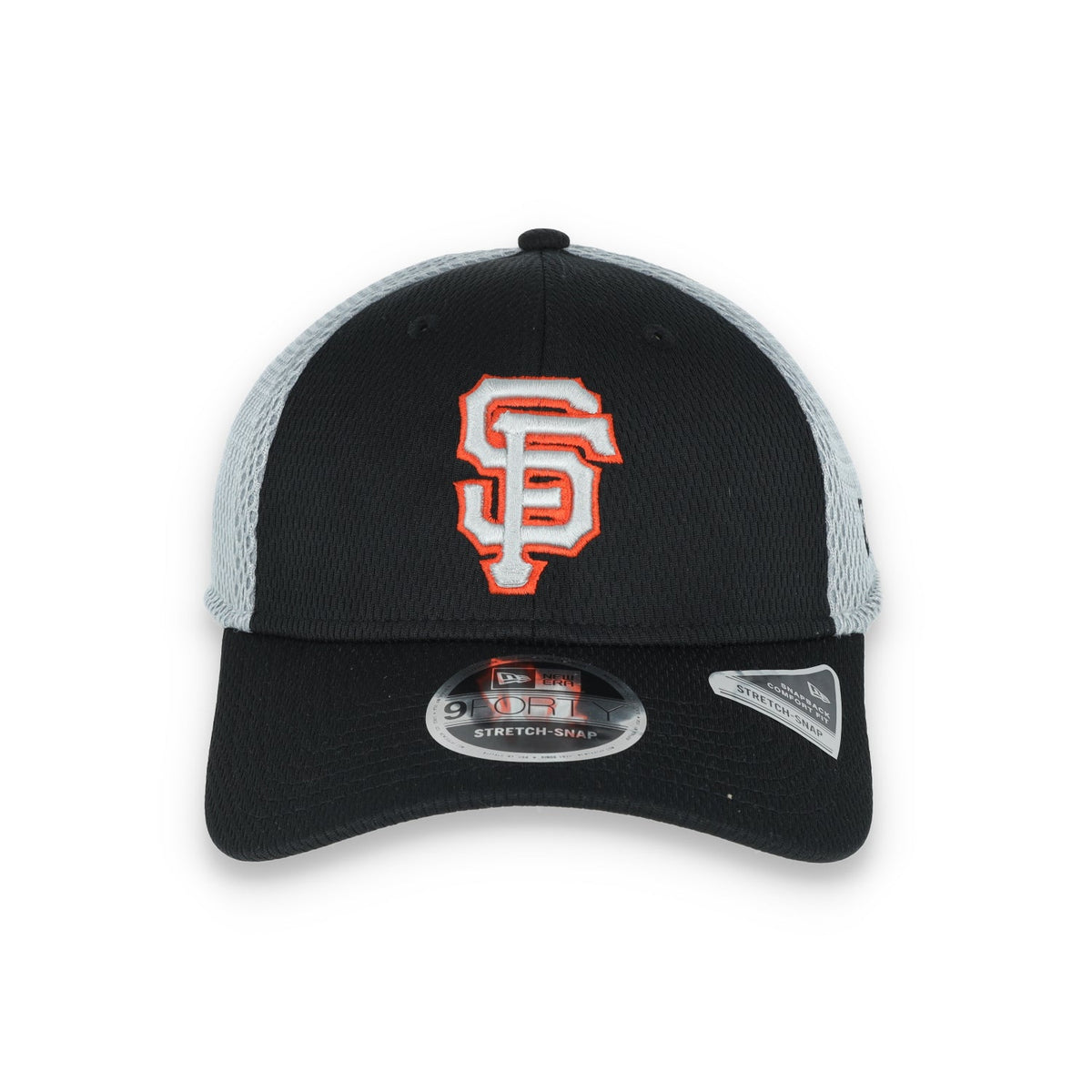 New Era San Francisco Giants Outline 9FORTY Stretch-Snap Hat product image 2, provided for visual reference and product