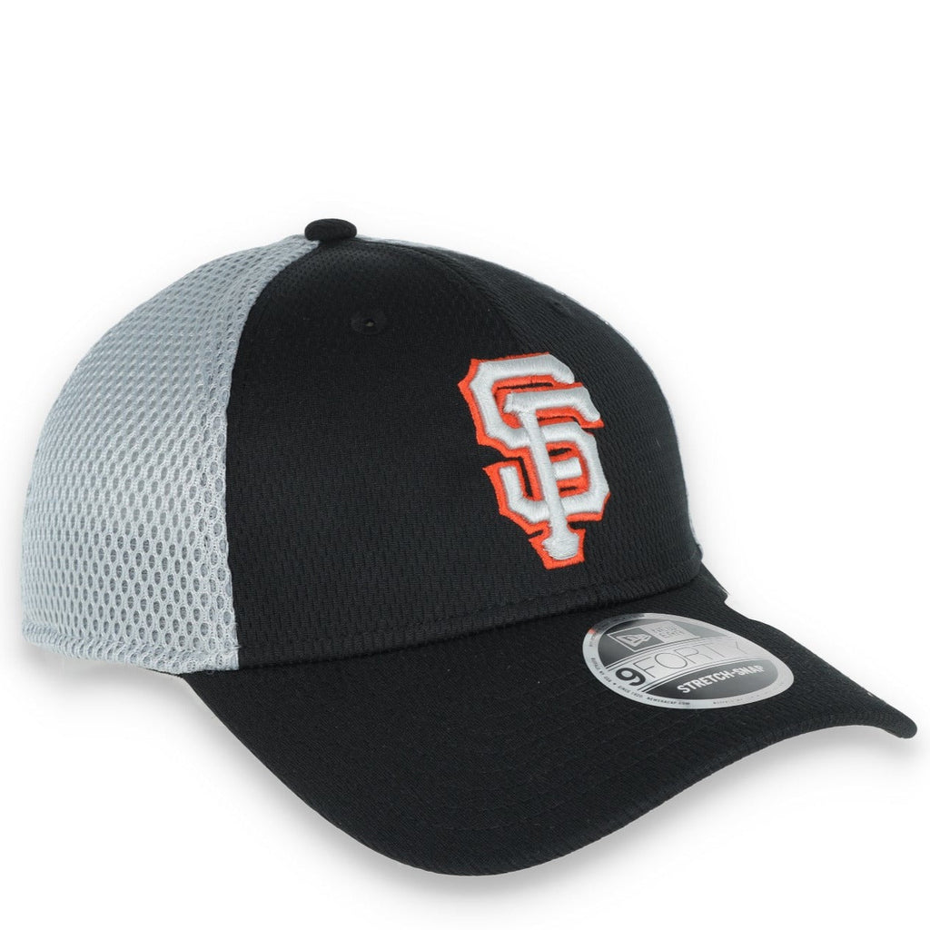 New Era San Francisco Giants Outline 9FORTY Stretch-Snap Hat product image 1, provided for visual reference and product