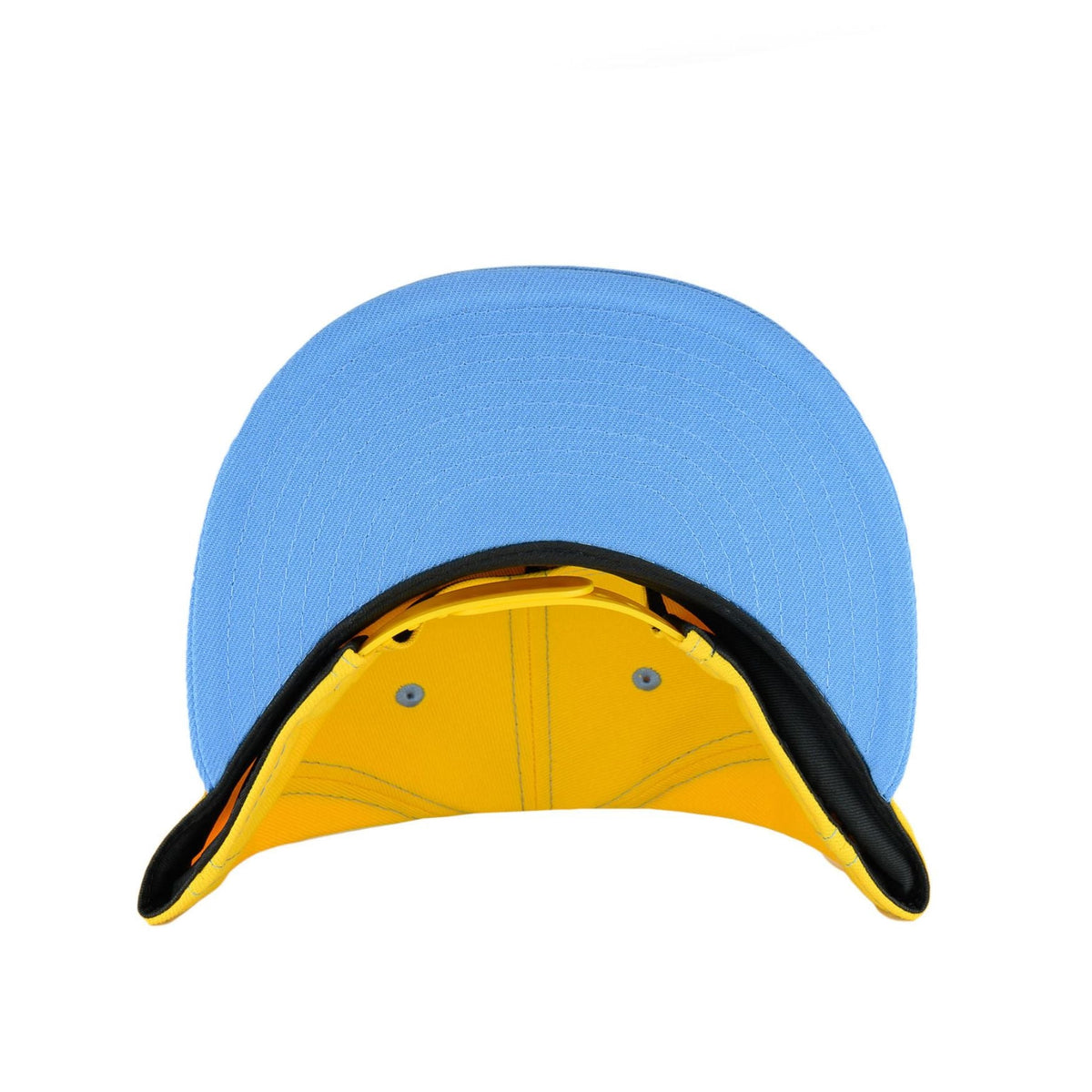 Chicago Sky Yellow/Radiant Blue New Era Snapback Hat product image 7, provided for visual reference and product detail review
