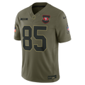 San Francisco 49ers George Kittle Nike 2025 Salute to Service Limited Jersey-Olive for Men product image 1, provided for