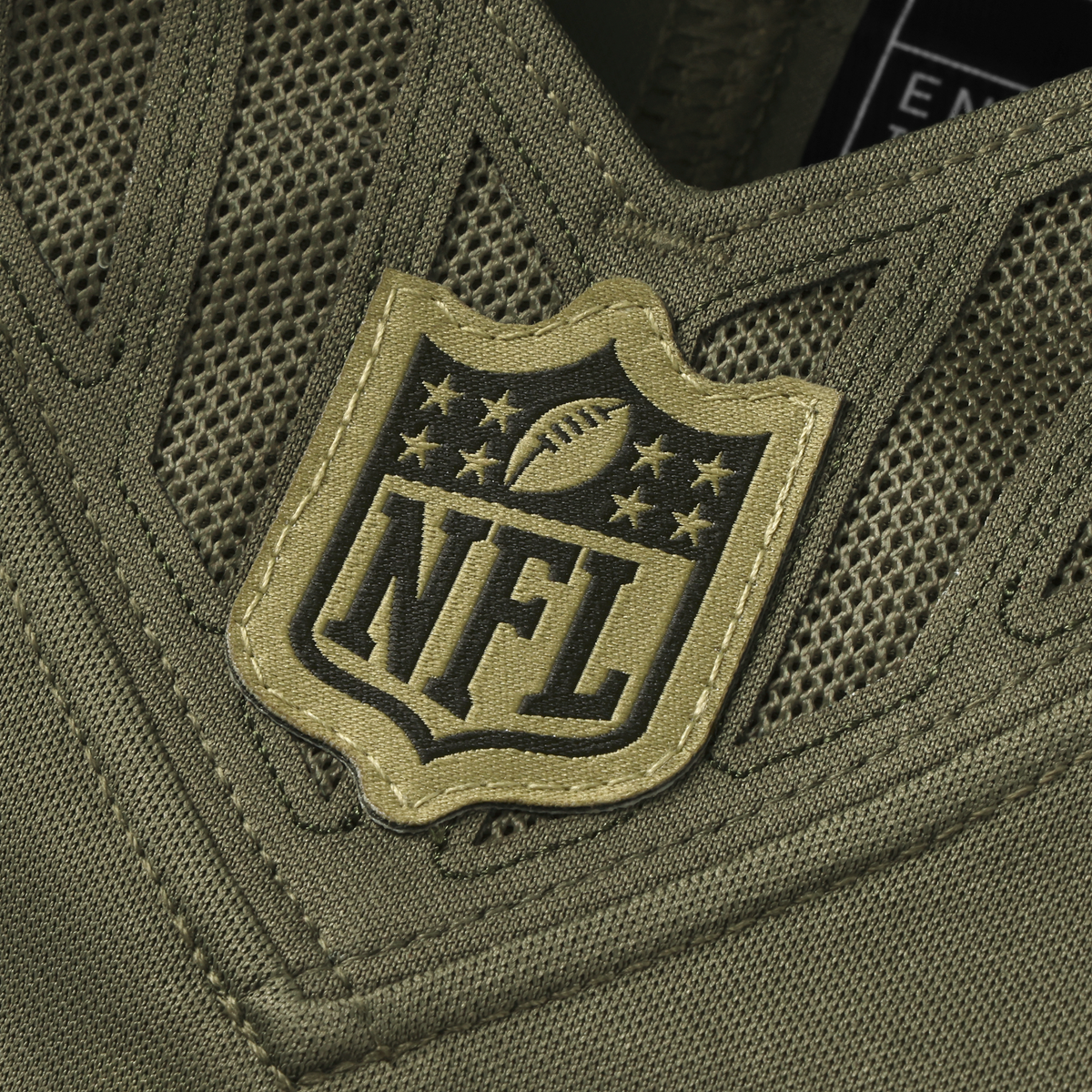 San Francisco 49ers George Kittle Nike 2025 Salute to Service Limited Jersey-Olive for Men product image 4, provided for
