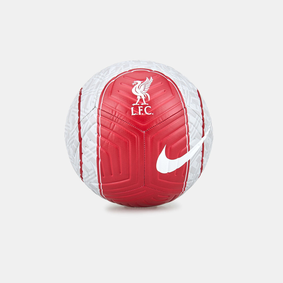 Nike Liverpool Strike Soccer Ball - Red/Gray product image 1, provided for visual reference and product detail review