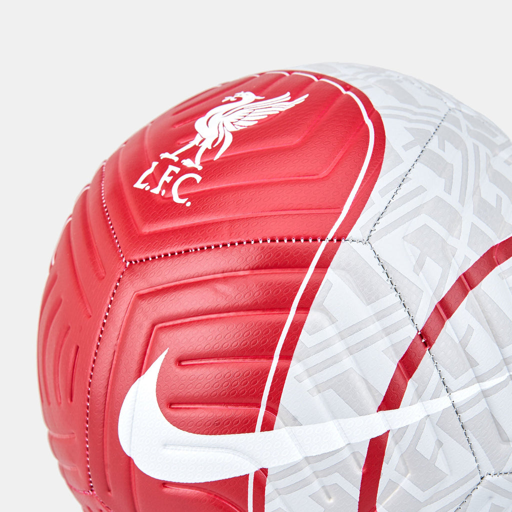 Nike Liverpool Strike Soccer Ball - Red/Gray product image 2, provided for visual reference and product detail review