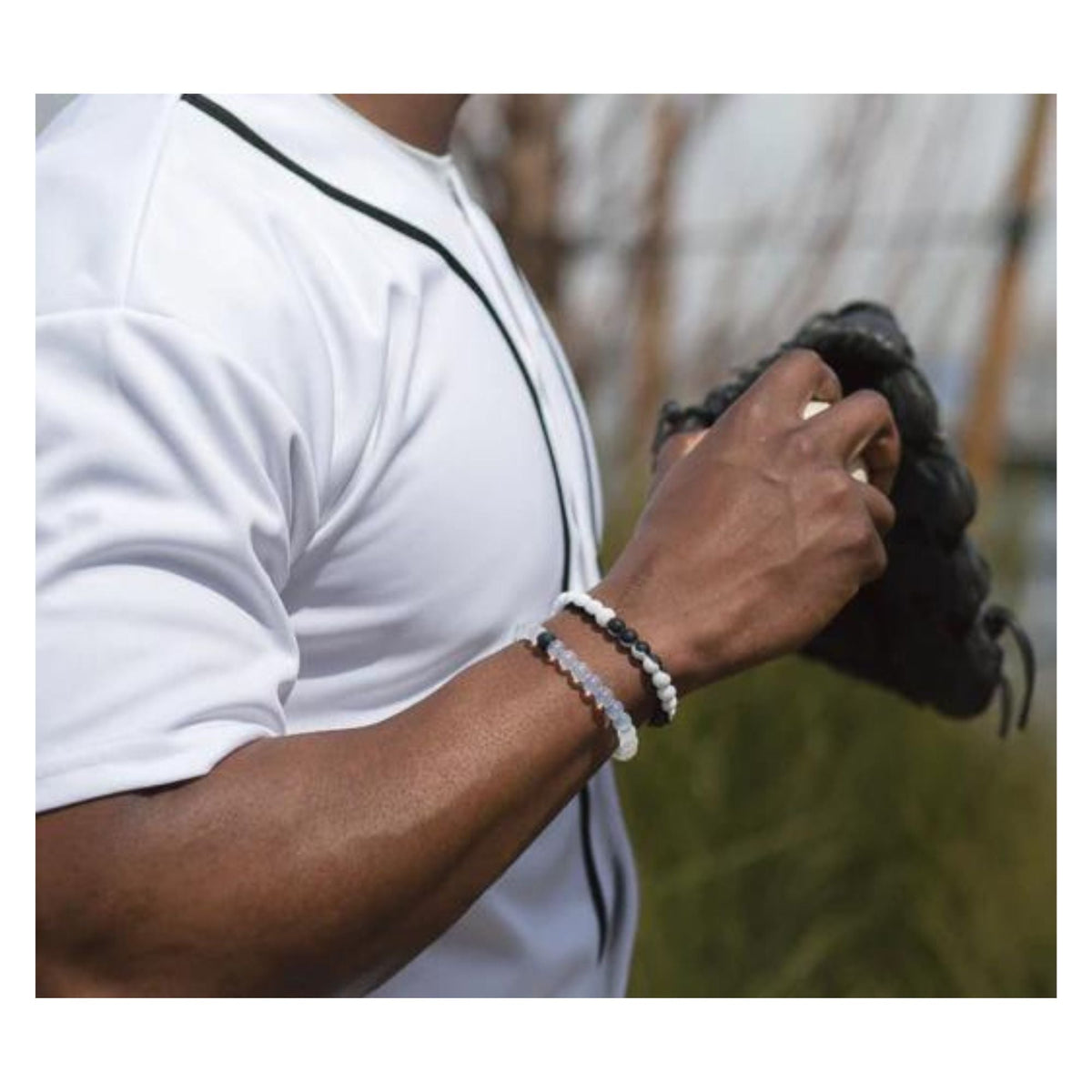 Chicago White Sox Lokai Bracelet product image 2, provided for visual reference and product detail review