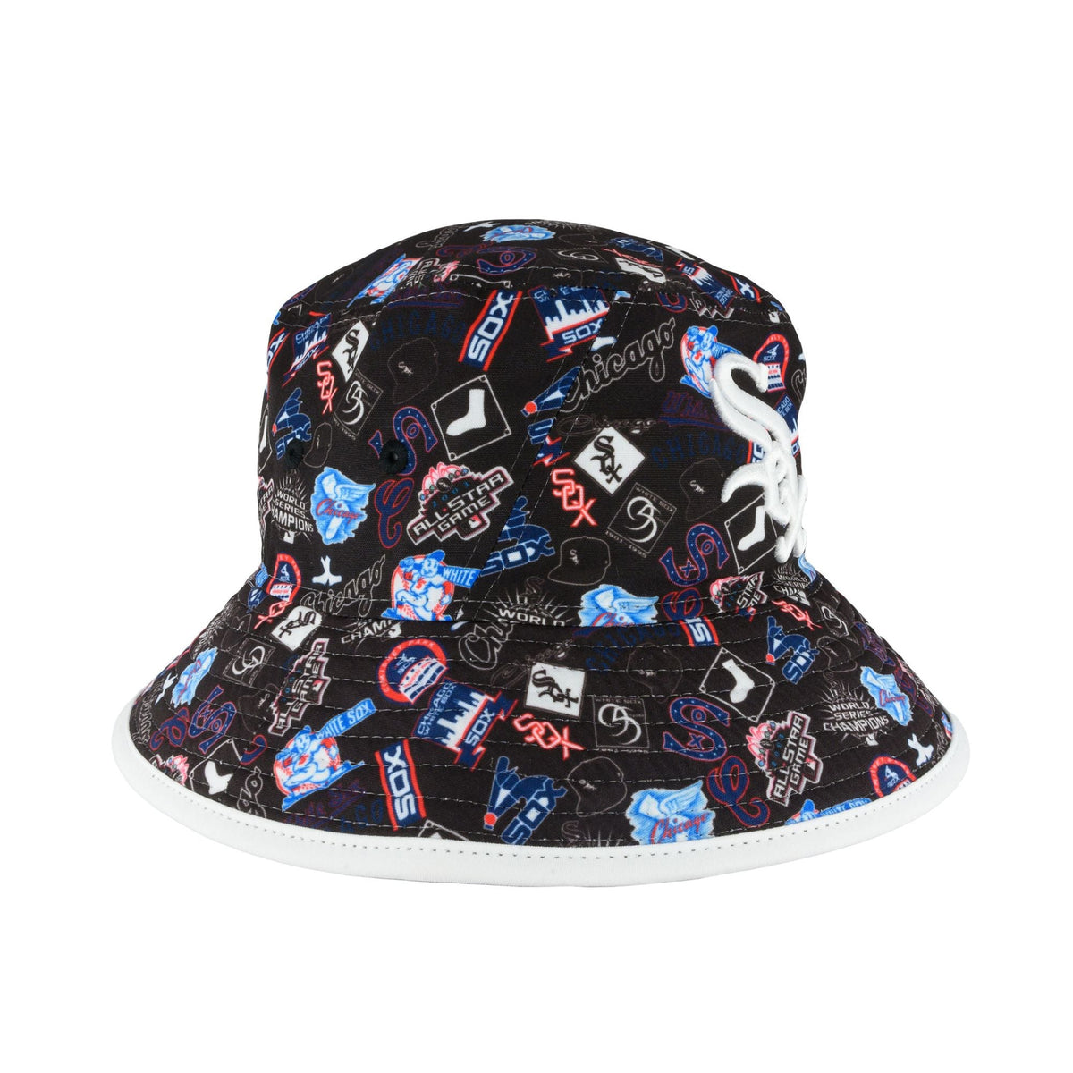 Chicago White Sox All Logos Bucket Hat product image 3, provided for visual reference and product detail review