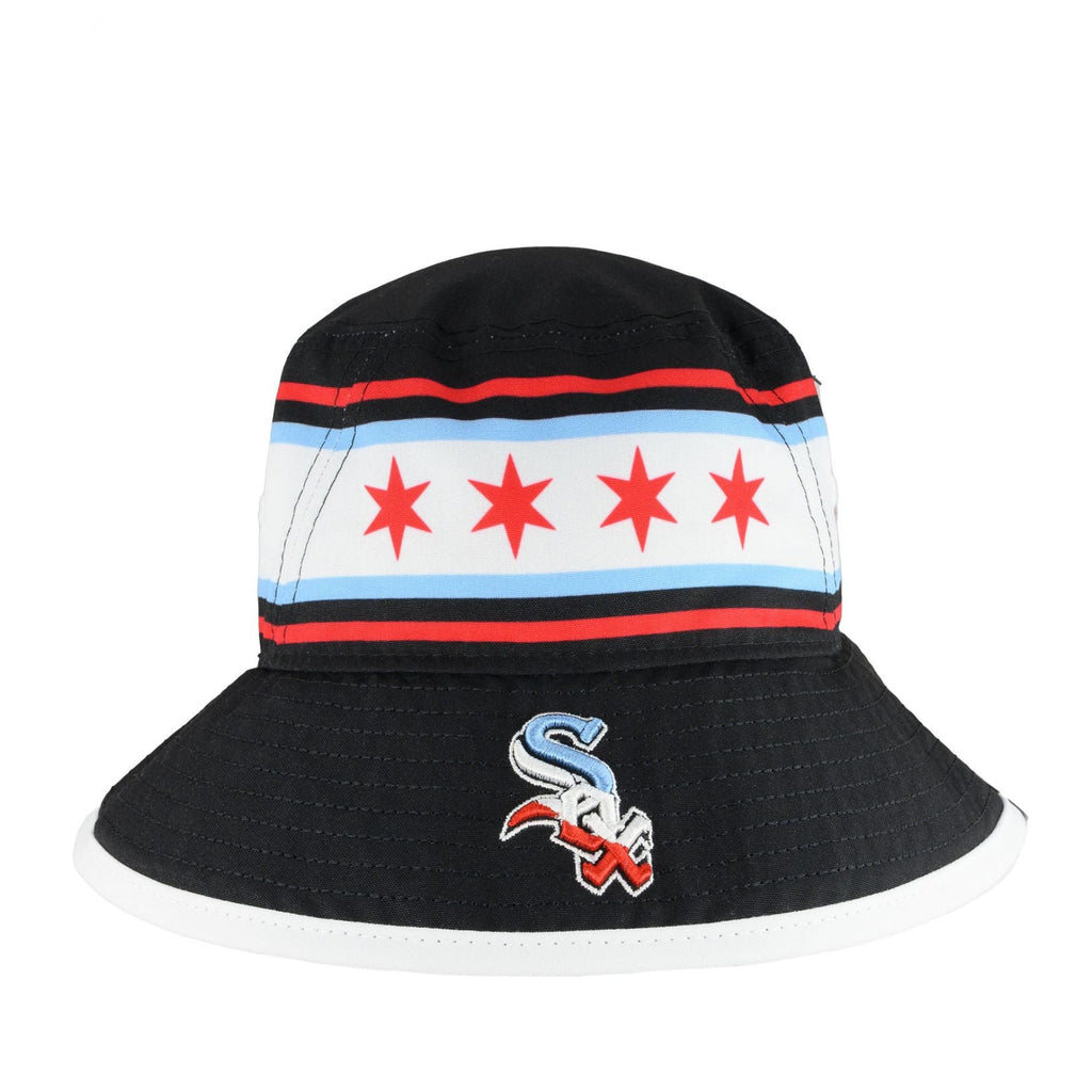 Chicago White Sox Chicago Flag Bucket Hat product image 1, provided for visual reference and product detail review