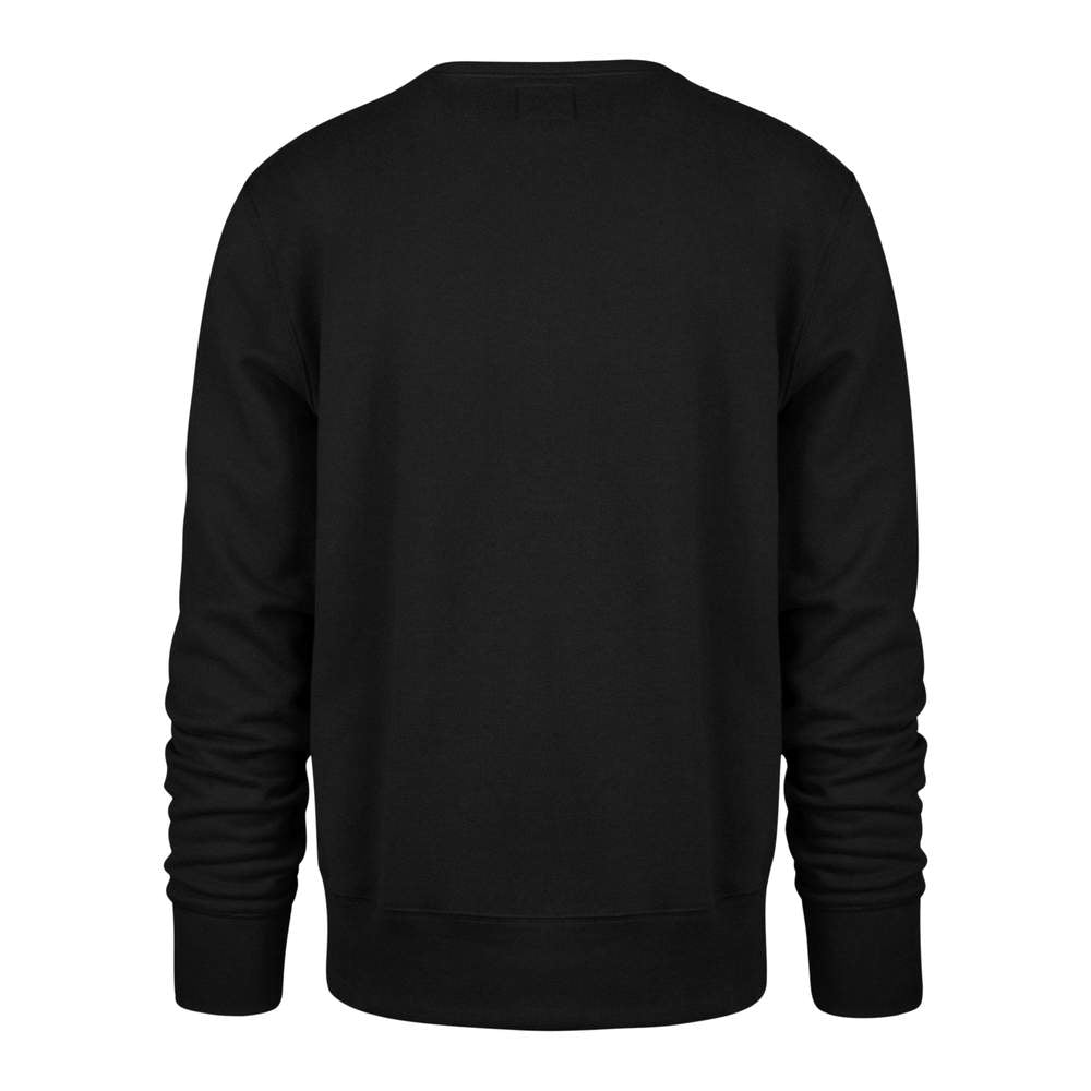 Chicago White Sox Logo Men Black Crewneck Sweatshirt product image 2, provided for visual reference and product detail review