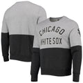Chicago White Sox '47 Heathered Gray/Heathered Black Two-Toned Men Pullover Sweatshirt product image 1, provided for visual