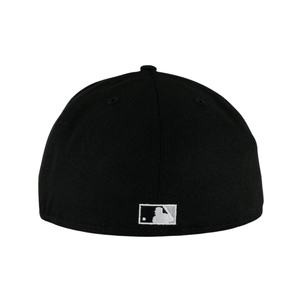 Chicago White Sox Black Grey 05' WS New Era 59FIFTY Fitted Hat product image 7, provided for visual reference and product