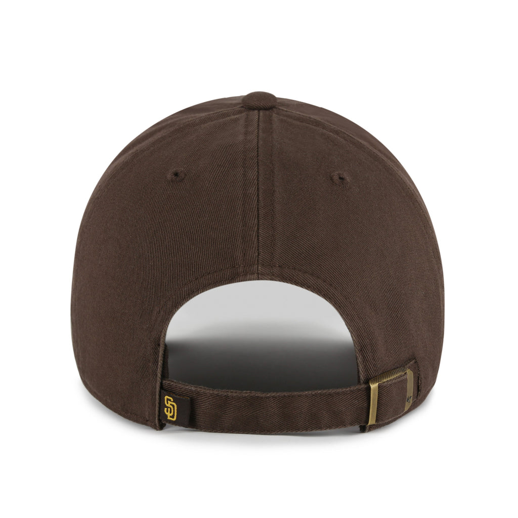 San Diego Padres Brown '47 Clean Up Adjustable Hat product image 2, provided for visual reference and product detail review