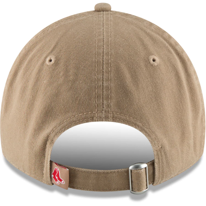 New Era Boston Red Sox Khaki Core Classic Secondary 9TWENTY Adjustable Hat product image 4, provided for visual reference