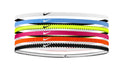 Nike Flex Classic Slim Headbands 6-Pack - Volt/Vivid Pink/White product image 1, provided for visual reference and product