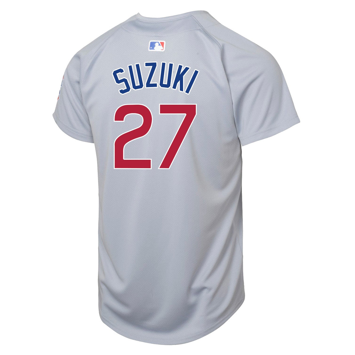 Seiya Suzuki Chicago Cubs Nike Youth Road Grey Limited Jersey product image 2, provided for visual reference and product