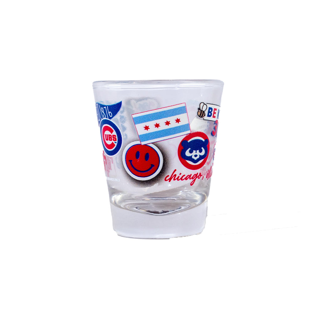 Chicago Cubs 2oz. Native Design Shot Glass product image 1, provided for visual reference and product detail review