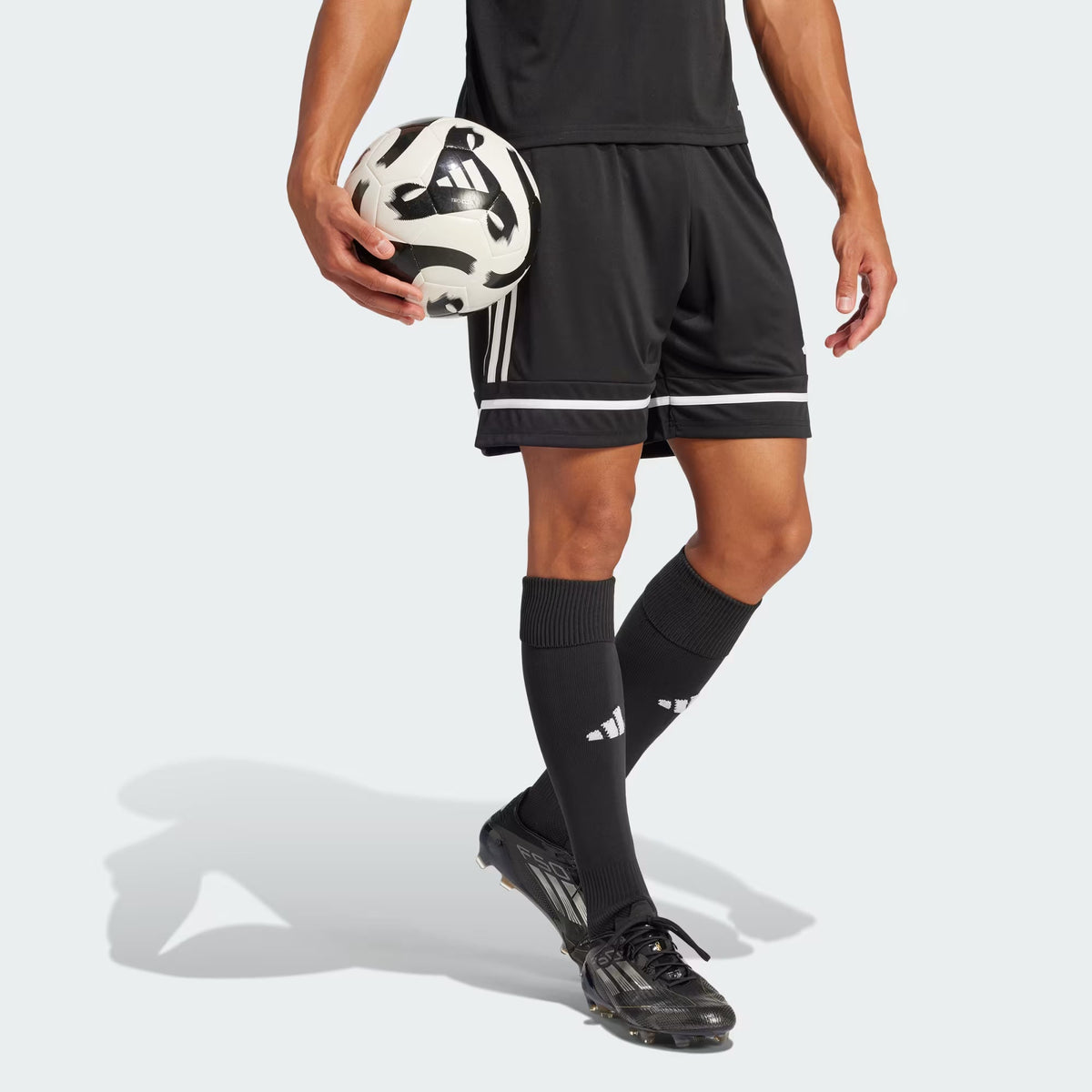 Adidas Men Squadra 25 Shorts BLACK product image 1, provided for visual reference and product detail review