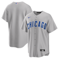 Chicago Cubs Nike Men Gray Replica Road Jersey product image 1, provided for visual reference and product detail review