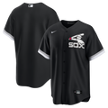 Chicago White Sox Nike Men Black Alternate Batterman Logo Replica Jersey product image 1, provided for visual reference and