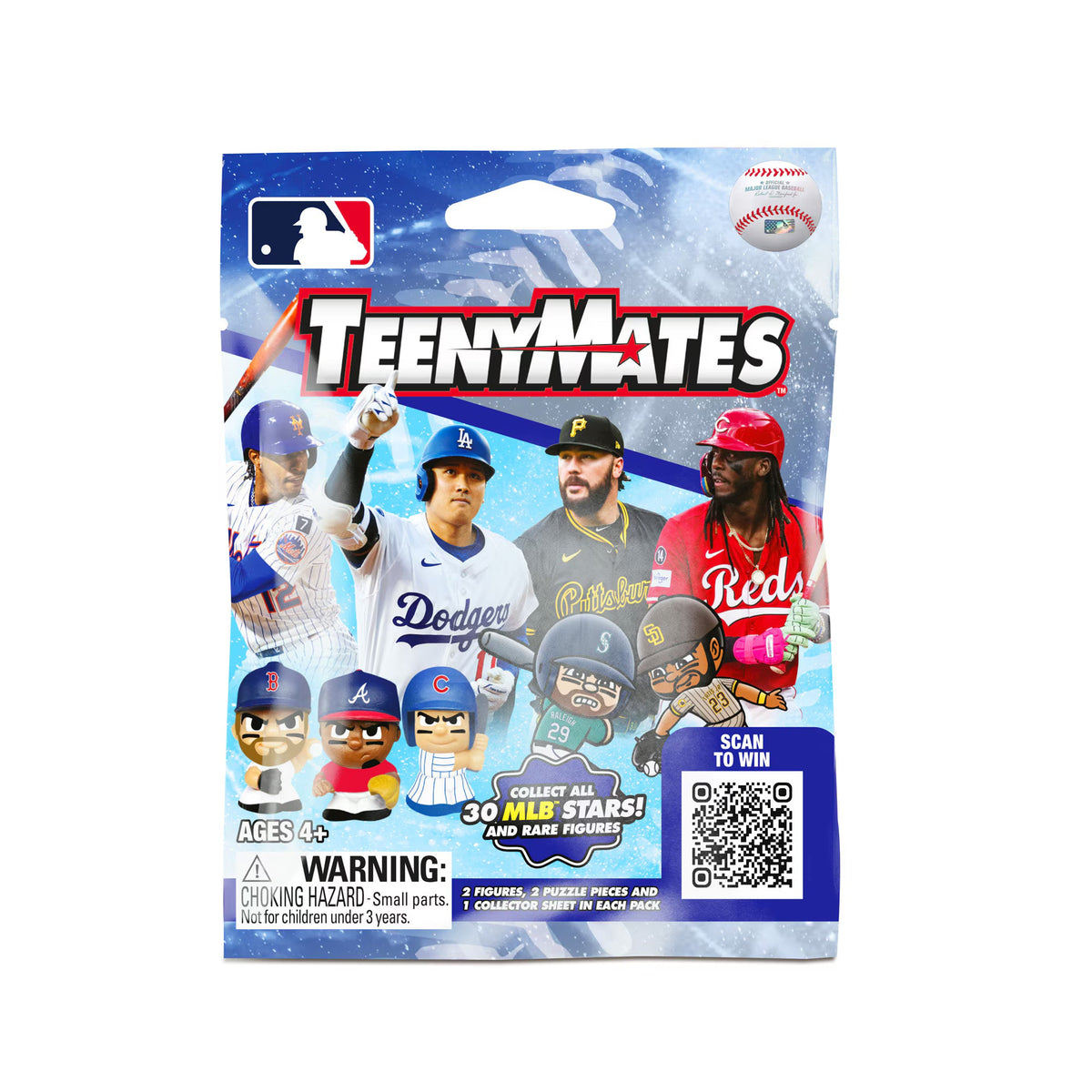 MLB TeenyMates 2026 Series 14 Figurines Blind Pack product image 1, provided for visual reference and product detail review