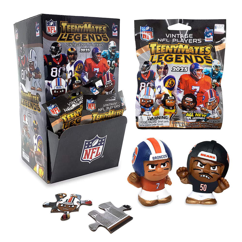 NFL TeenyMates Football Legends Vintage Series 3 Mystery Pack product image 4, provided for visual reference and product