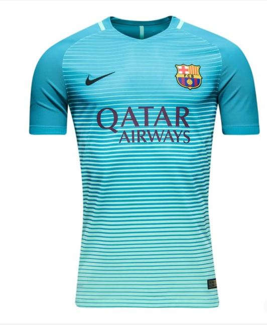 Nike FC Barcelona Collectors Third Stadium Jersey 16/17 product image 1, provided for visual reference and product detail