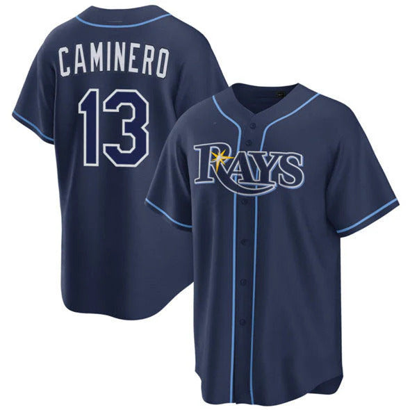 Junior Caminero Tampa Bay Rays Jersey - Navy product image 1