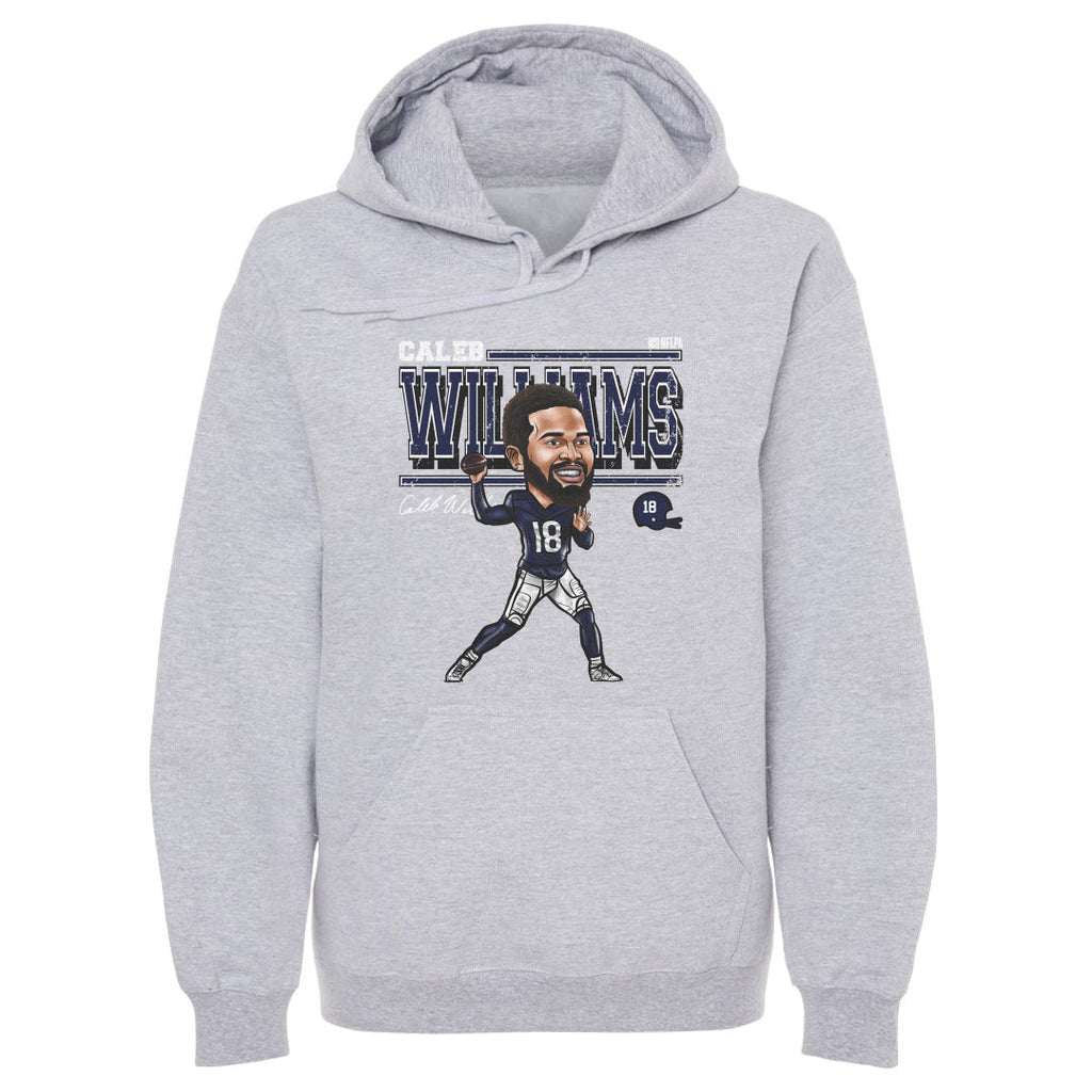 Caleb Williams Chicago Cartoon WHT product image 2, provided for visual reference and product detail review