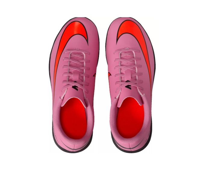 Nike Jr. Mercurial Vapor 16 Club Little Kids' TF Low-Top Soccer Shoes-MAGIC FLAMINGO/BLACK product image 4, provided for