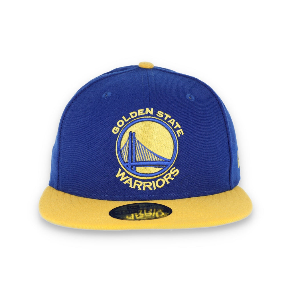 GOLDEN STATE WARRIORS Basic 5Fifty Cap -BLUE/YELLOW product image 2, provided for visual reference and product detail review