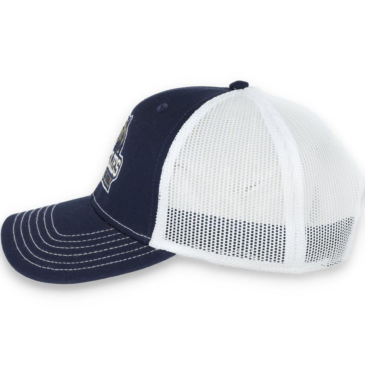 Napa High Grizzlies Flat Bill with Mesh Back Cap-Navy/White product image 6, provided for visual reference and product