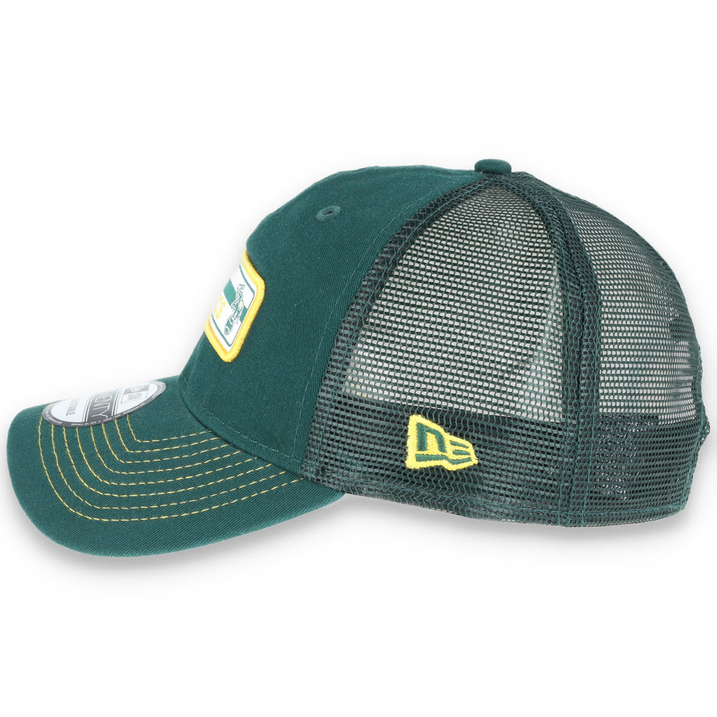Oakland Athletics Worn Trucker 9TWENTY - GREEN product image 6, provided for visual reference and product detail review