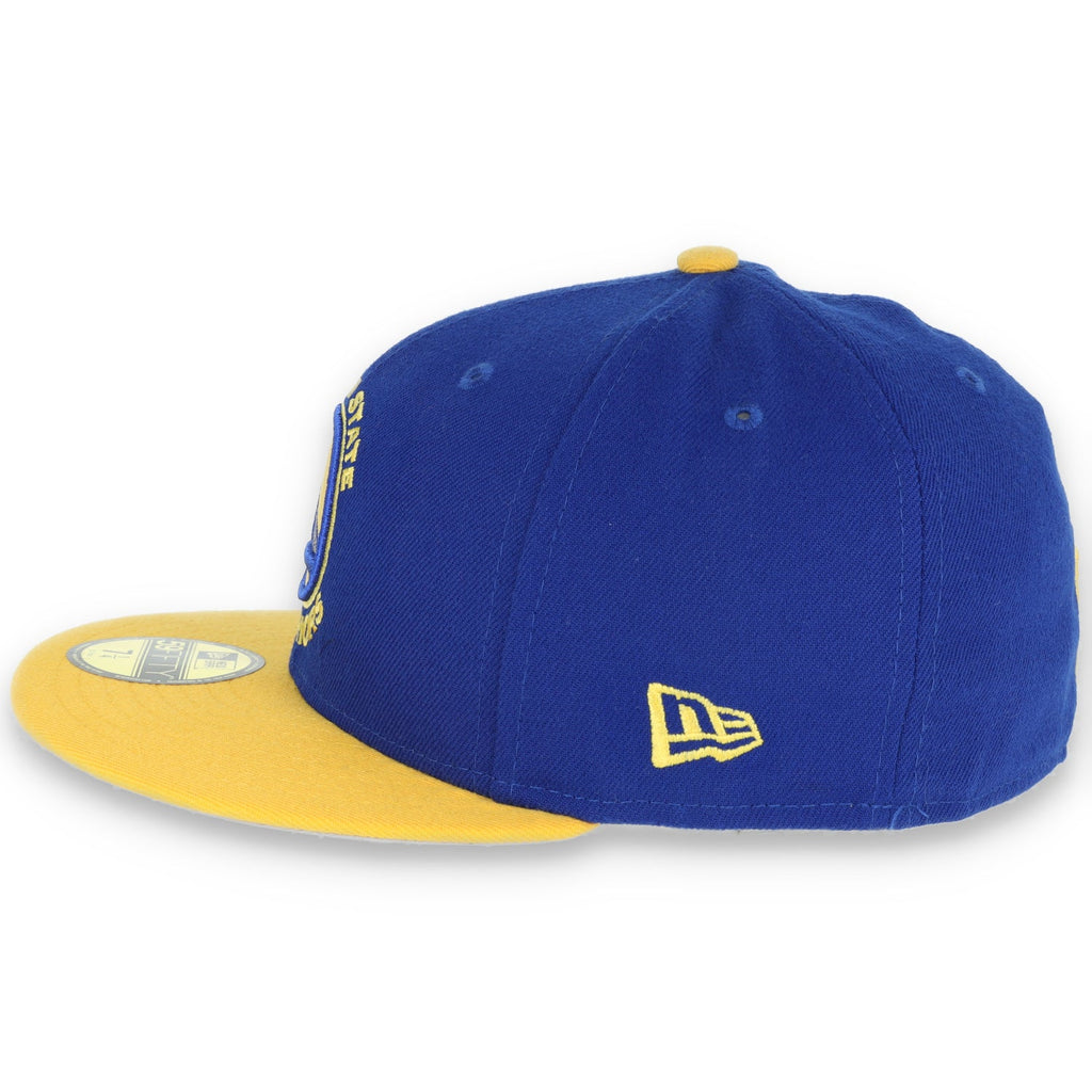 GOLDEN STATE WARRIORS Basic 5Fifty Cap -BLUE/YELLOW product image 6, provided for visual reference and product detail review
