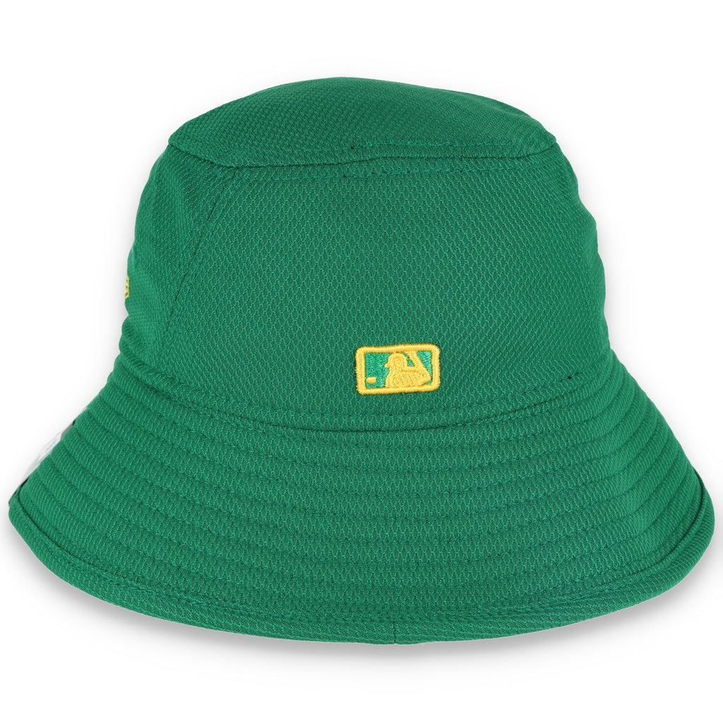 Oakland A's Bucket Hat- Green product image 3, provided for visual reference and product detail review
