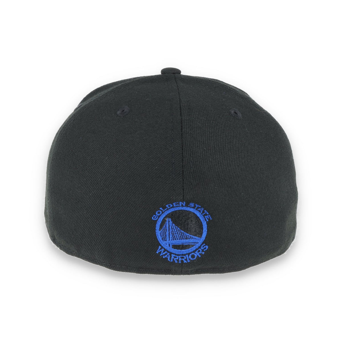 Golden State Warriors New Era 59Fifty Hat-Black/Dark Blue product image 5, provided for visual reference and product detail