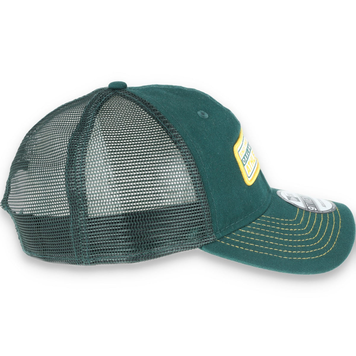 Oakland Athletics Worn Trucker 9TWENTY - GREEN product image 4, provided for visual reference and product detail review
