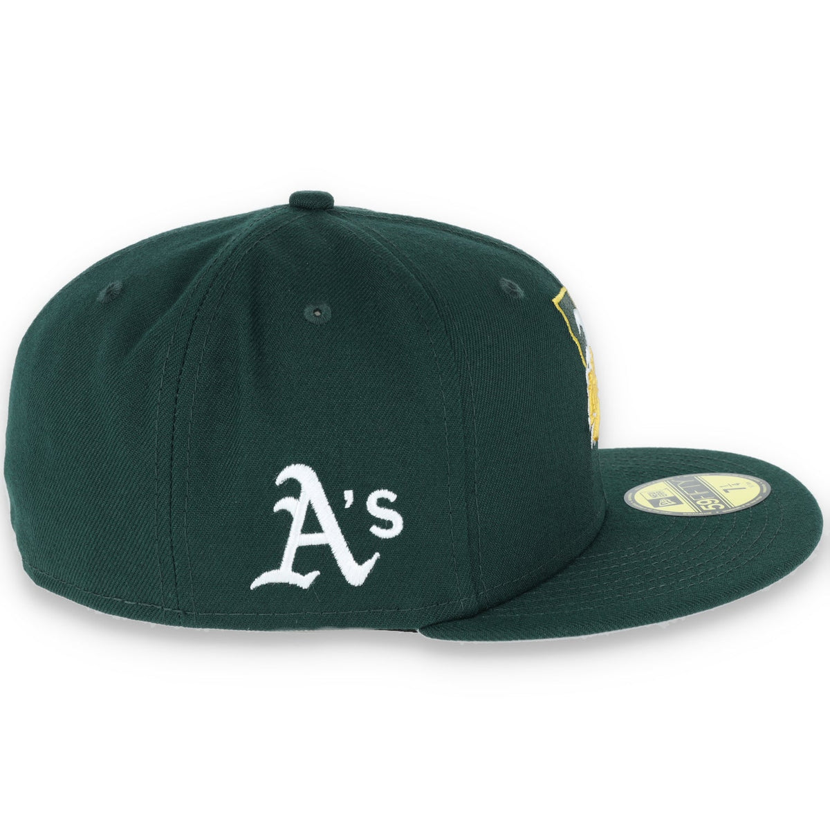 Oakland Athletics New Era Local C1 59Fifty Fitted Hat product image 4, provided for visual reference and product detail