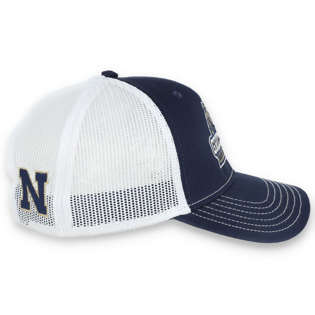 Napa High Grizzlies Flat Bill with Mesh Back Cap-Navy/White product image 4, provided for visual reference and product