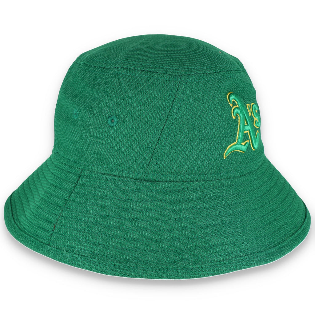 Oakland A's Bucket Hat- Green product image 4, provided for visual reference and product detail review