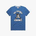 Chicago Cubs Homage Royal The Friendly Confines Bear T-Shirt product image 1, provided for visual reference and product