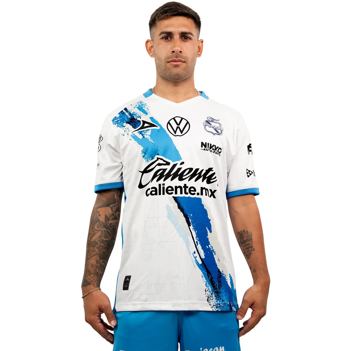 Pirma Men Puebla Home Stadium Jersey 25/26 product image 1, provided for visual reference and product detail review