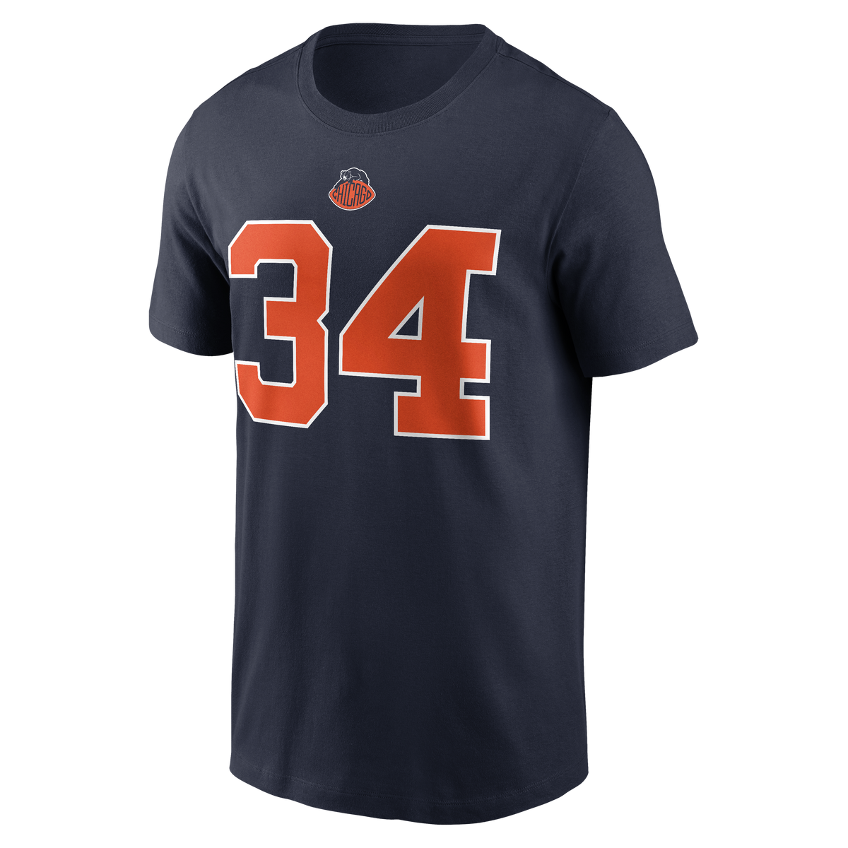 Walter Payton Chicago Bears Nike Men Rivalry T-Shirt product image 3, provided for visual reference and product detail review