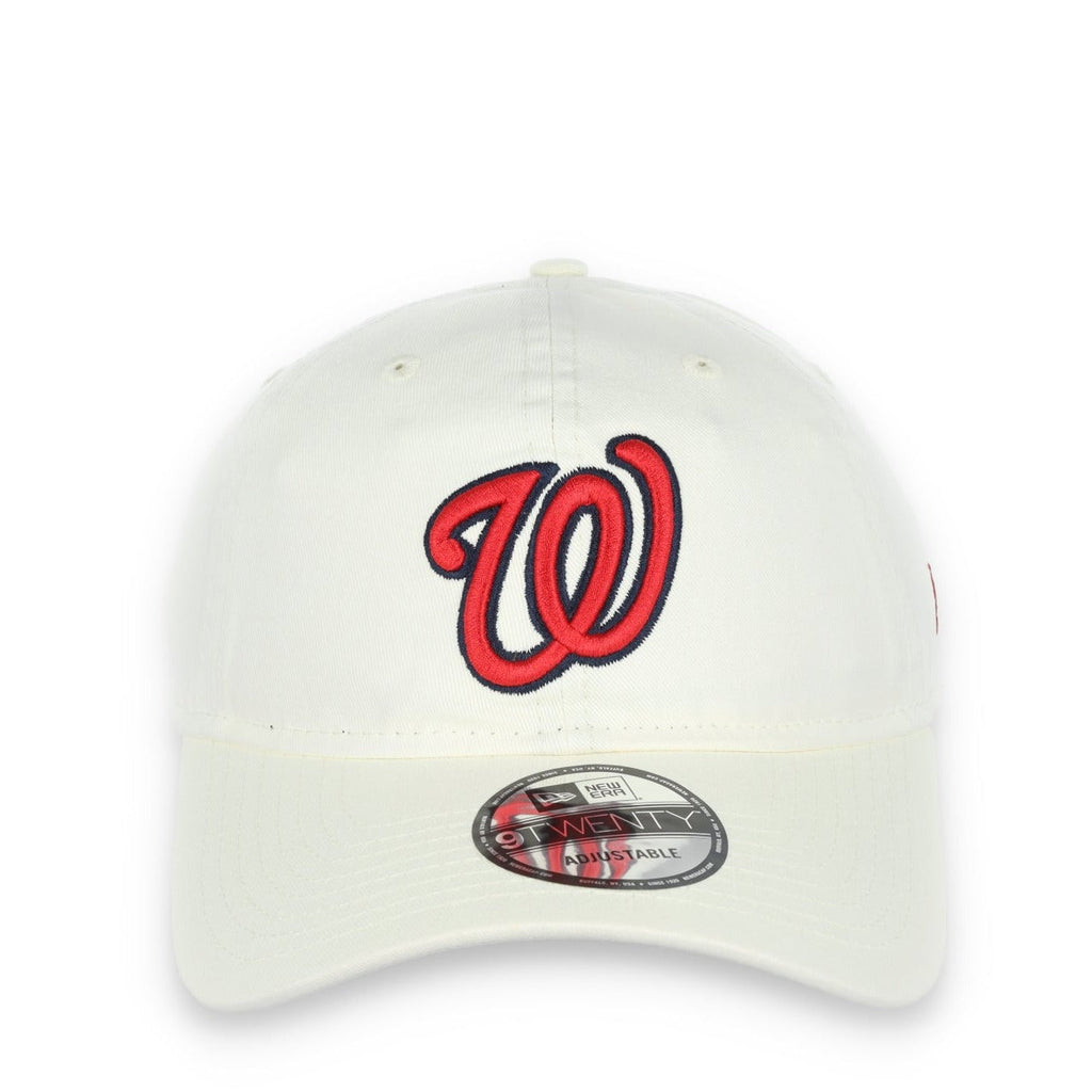New Era Washington Nationals Core Classic 2.0 9Twenty Adjustable Hat-Ivory product image 1, provided for visual reference