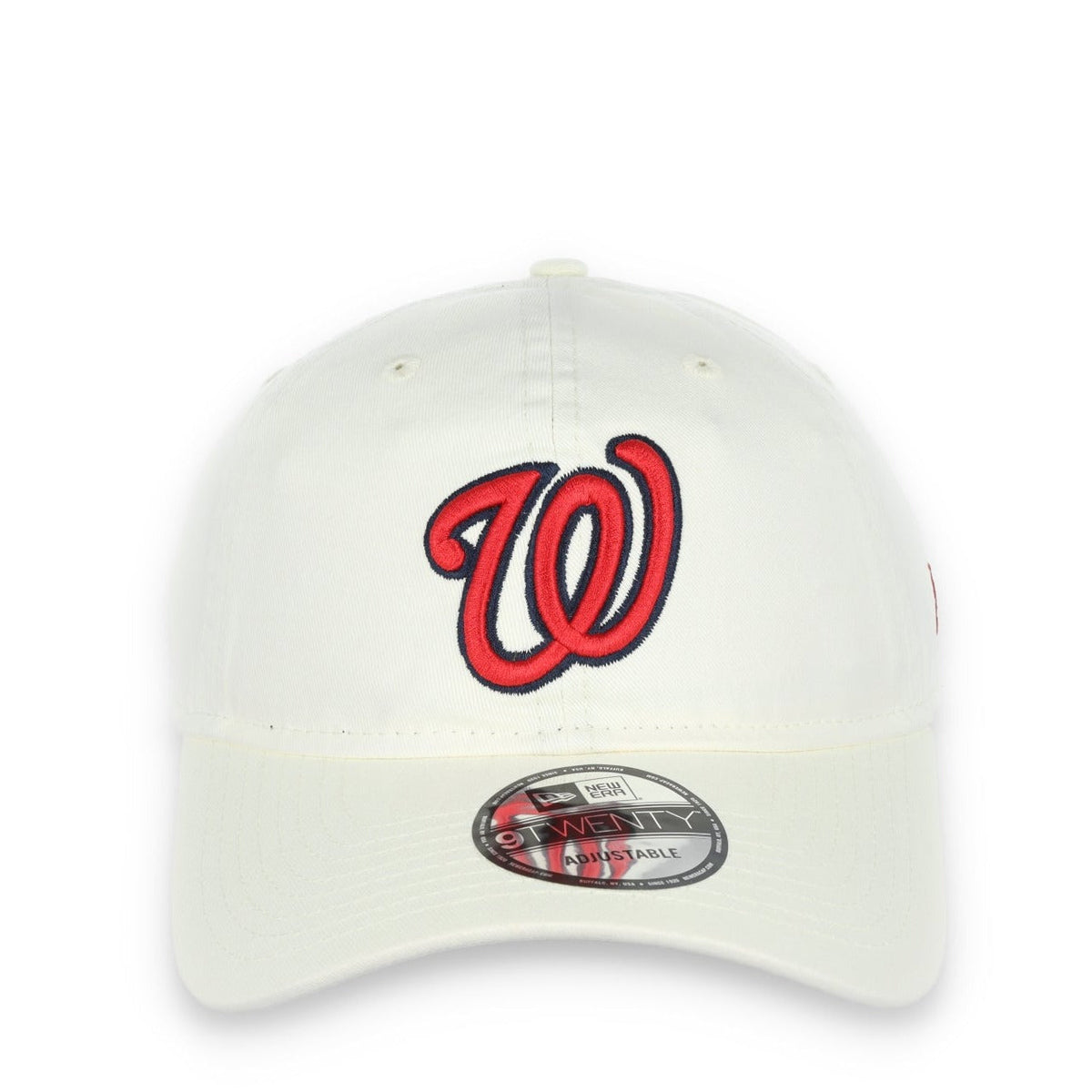 New Era Washington Nationals Core Classic 2.0 9Twenty Adjustable Hat-Ivory product image 1, provided for visual reference