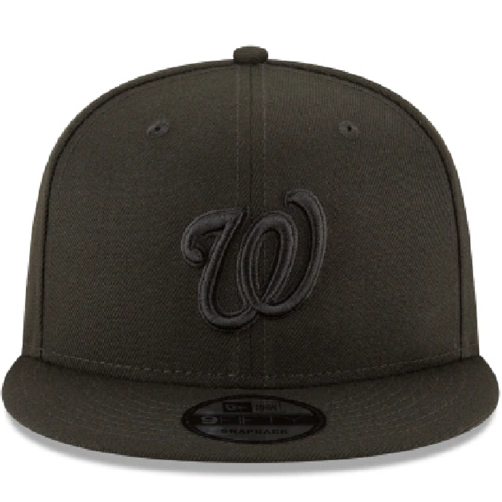 Washington Nationals Mlb Basic 9Fifty Snapback-Black/Black product image 2, provided for visual reference and product detail